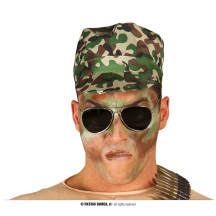 Vojenská maskáčová čepice