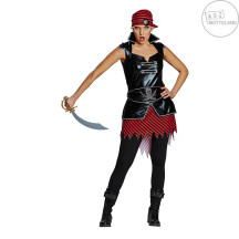 Pirátka - dámský kostým D