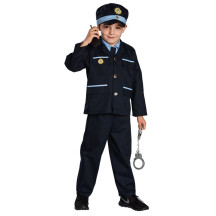 Policista - tm.modrý kostým
