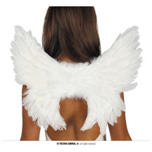 Bílá andělská křídla Guirca