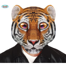 Plastová maska - tygr