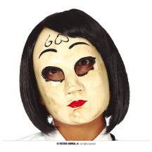 Žena s křížkem -  PVC maska