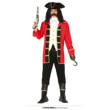 Pirát pánský kostým s kloboukem