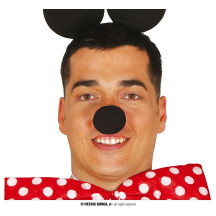 Nos pěnový černý MIKI 3982 - 5 cm