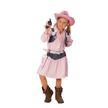 COWGIRL rosa - dětský karnevalový kostým