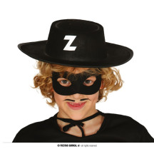 Klobouk ZORRO pro děti
