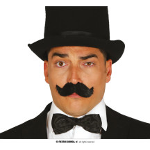 Knír nalepovací černý