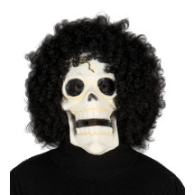 Maska SKULL s vlasy