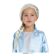 Dětská paruka princezna s copem