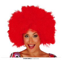 Extra AFRO červená paruka