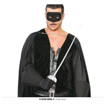 Stříbrný kord s maskou