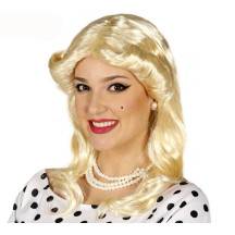 Retro blond paruka