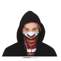 Clown - šátek se suchým zipem