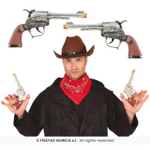 Pár kovbojský pistolí 25 cm