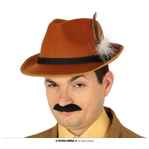 Myslivecký klobouk hnědý