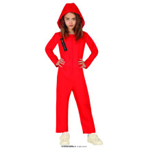Červená vězeňská kombinéza unisex