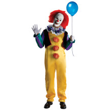 Pennywise Deluxe kostým s maskou a vlasy
