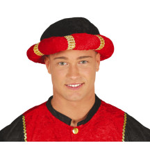 Turban červený