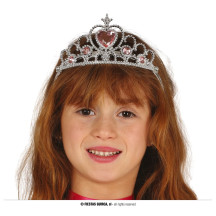 Diadém pro princezny stříbrný