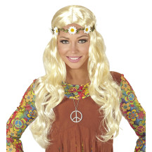 Widmann Paruka středověká s čelenkou - HIPPIE blond