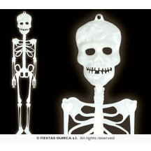 Fluoreskující kostra 75cm