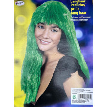 Dámská paruka zelená